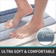 thumbnail image 2 of Bath Mat 40 x 60 cm Non-Slip Bathroom Mat Super Absorbent Water,Machine-Washable,Microfiber Absorbent Bathroom Floor Mat,Blue, 2 of 5