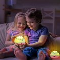 thumbnail image 5 of Luz nocturna para habitación de niños, linda luz nocturna con forma de erizo, luz nocturna recargable de silicona que cambia de color, regalos de cumpleaños para niños y adolescentes, verde esquí esquí Gafas de esquí, 5 of 5