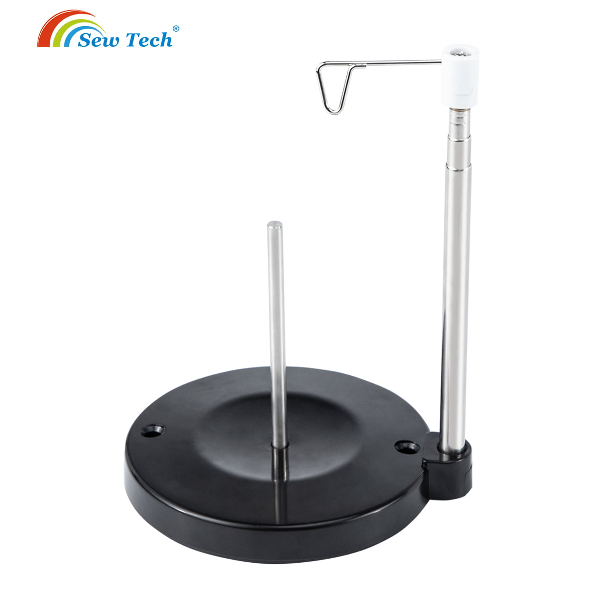 Sew Tech Adjustable Sewing Thread Holder Stand Single Cone large Spool  Stand for Embroidery machine Quilting Knitting Line Rack