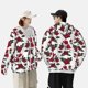 thumbnail image 4 of Balery Rose Flowers Sudadera ligera de manga larga con capucha y protección solar UPF 50+ para hombre y mujer, ideal para pesca y running-XX-Large, 4 of 7