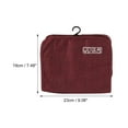 thumbnail image 2 of Unique Bargains 1 Pc Foldable Hanging Large Capacity Makeup Bag Wine Red Oxford Cloth, 2 of 5
