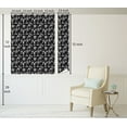 thumbnail image 5 of Ambesonne Buds Pattern Peel & Stick Wallpaper for Home, Dreamy Floral Gothic, 13"x72", Charcoal Grey Pale Grey, 5 of 5
