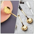 thumbnail image 4 of 4 unids delicado de café en forma de flor Scoop Cuchara de helado Durable postre cuchara, 4 of 5