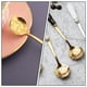 thumbnail image 4 of 4 unids delicado de café en forma de flor Scoop Cuchara de helado Durable postre cuchara, 4 of 5