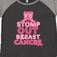 thumbnail image 4 of Inktastic Stomp out Breast Cancer with Pink Cowgirl Boots Women's Plus Size T-Shirt, 4 of 5
