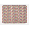 thumbnail image 1 of Cartoon Bath Mat, Colorful Unicorns Theme on Fluffy Clouds Happy and Funny Graphic, Plush Bathroom Decor Mat with Non Slip Backing, 29.5" X 17.5", Multicolor, by Ambesonne, 1 of 2