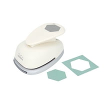 Bira Craft 2 inch Hexagon Lever Action Craft Punch for Paper Crafting