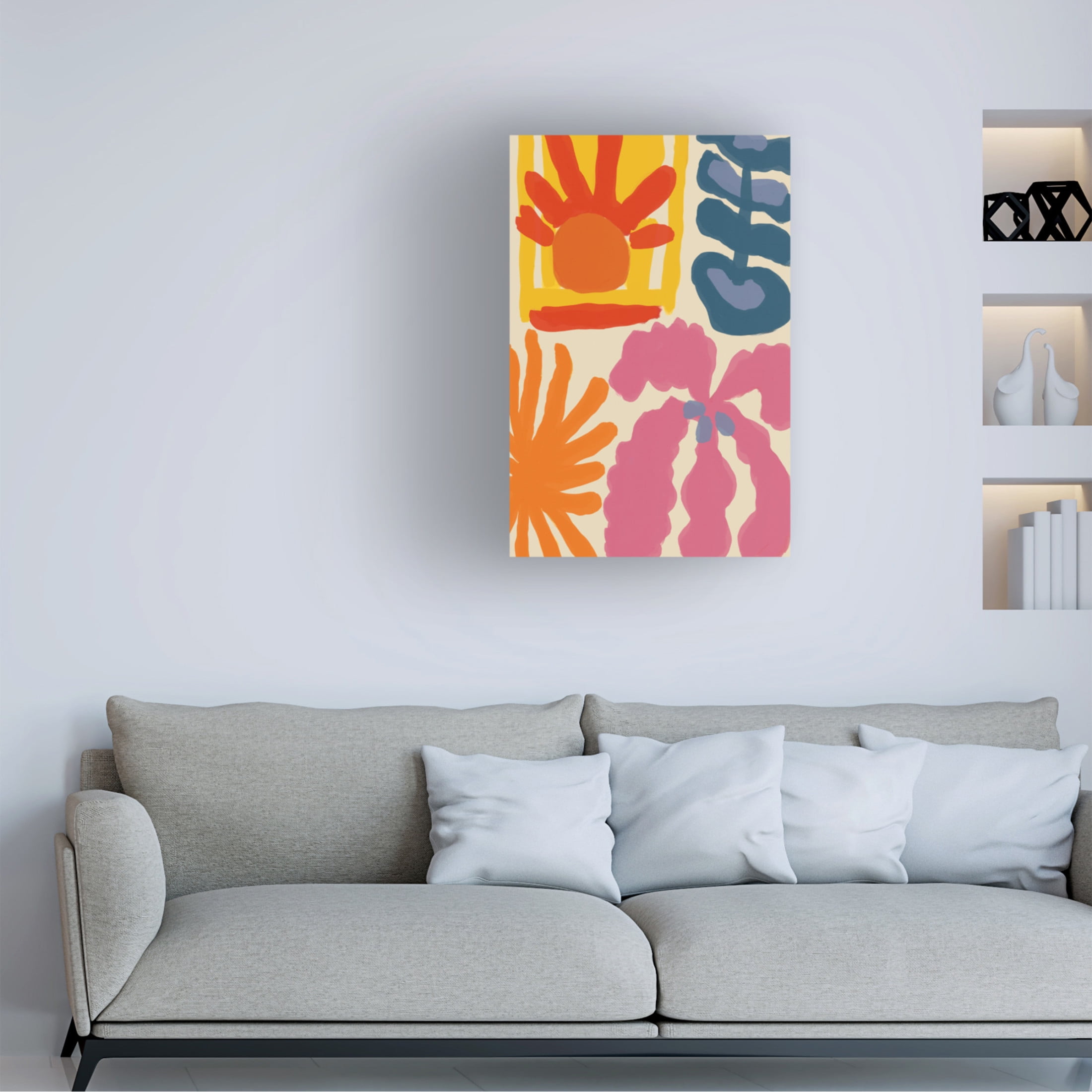 Trademark Fine Art Treechild Happy Summer No 2 Canvas Wall Art