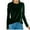 Green, variant on Velvet Top Long Sleeve Women Shirts Solid Color Ladies Blouses Plus Size Velvet Sweatshirts for Women Casual T Shirts Tops Soft Tunic Round Neck Pullover Loose Fit Velvet Tech Stretch under