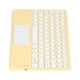 thumbnail image 4 of Teclado inalámbrico, teclado inalámbrico táctil, teclado inalámbrico redondo para computadora portátil, teclados de computadora, integración perfecta inalámbrica, 4 of 12