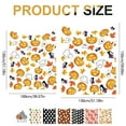 thumbnail image 3 of Halloween Throw Blanket - Soft Plush Bat Pumpkin Cat Blanket - Cozy Flannel White Halloween Decoration for Party Sofa Bed Living Room,51*59Inch, 3 of 9