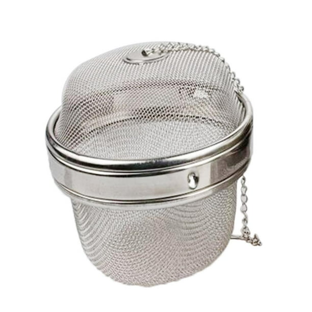 Infusor de té de malla inoxidable, filtro, colador, bola de infusión y difusor de té (13 cm) 11cm