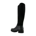 thumbnail image 3 of Vionic Fallbrook Wide Calf Women's Boots Black Leather Size 9.5 W, 3 of 8