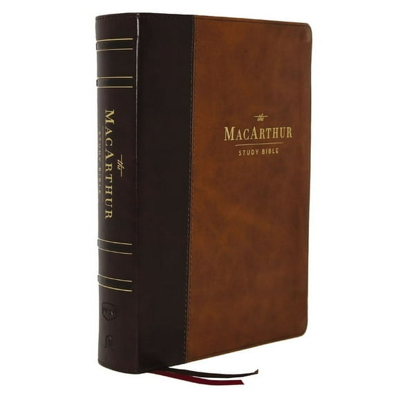 Nkjv, MacArthur Study Bible, 2nd Edition, Leathersoft, Brown, Comfort Print: Unleashing God's Truth One Verse at a Time, (Hardcover)