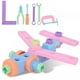 thumbnail image 3 of Juguete de bloques de construcción, juego de bloques de construcción DIY para niños, juguete de bloques de construcción, juguete educativo, los mejores materiales, 3 of 8