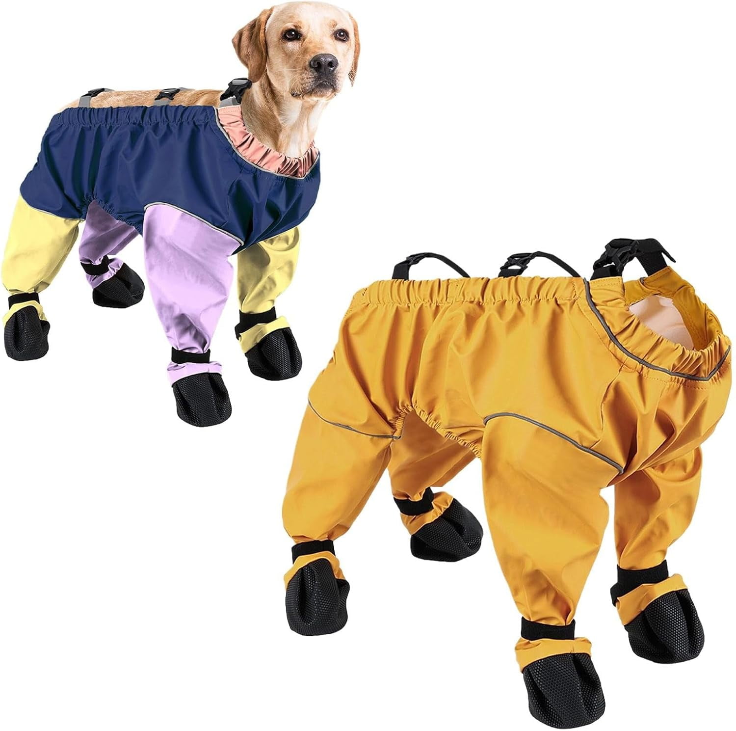 thumbnail image 2 of Waterproof Suspender Leggings Dog Boots Leggings With Suspenders - Waterproof Protective Pants For Outdoor Adventures Outdoor Dog Protection 2 of 10
