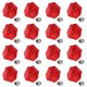thumbnail image 1 of Uxcell 16 Pcs Flores de Solapa para Trajes de Hombre, Pin de Solapa de 2 Pulgadas para Hombres, Flores de Tela de Satén Artificial para Broches de Ramos para Bodas, Fiesta, Ceremonia, Rojo, 1 of 7