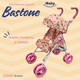 thumbnail image 2 of Carriola de Juguete iBaby Bastone Plegable con Capota y 4 Ruedas Grandes, 2 of 6