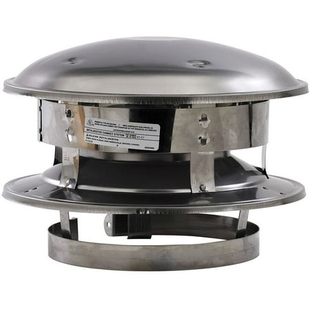 

Selkirk 6T-CT 6 Stainless Steel Round Top