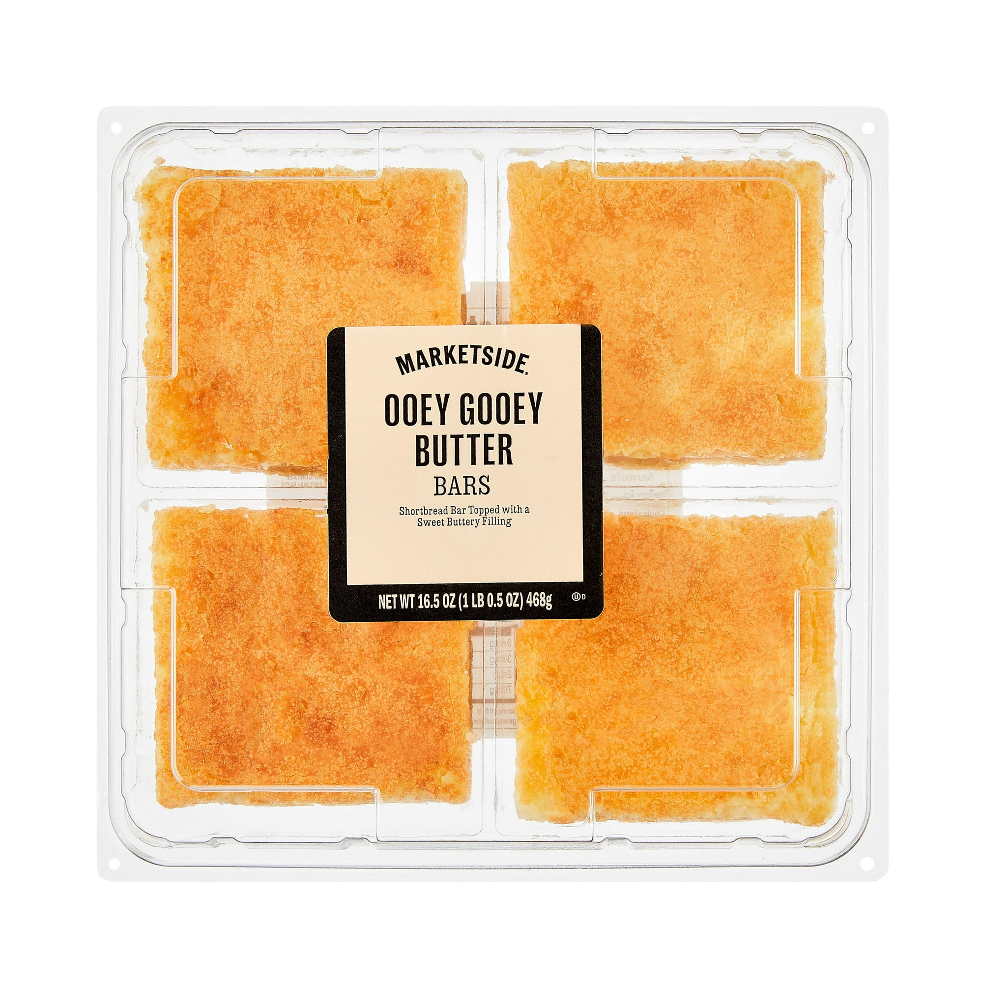 Marketside Ooey Gooey Bars, 16.5 oz, 4 Count