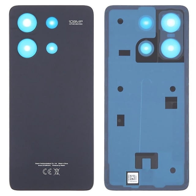 For Xiaomi Redmi Note 13 4G OEM Battery Door Cover Replacement Part - Black