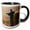 Black/White, variant on 3drose, Jesus on Corcovado Mountain, Rio De Janeiro, Brazil., 11oz Two-tone Green Mug