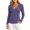 Purple, variant on yillto Plus Size Sweaters for Womens Long Sleeve Ribbed Blouse Lightweight Knit Fall Sweater Tops S-5XL
