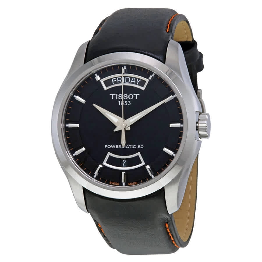 Tissot - Tissot Couturier Automatic Black Dial Men's Watch T035.407.16
