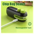 thumbnail image 2 of Heat Sealer Machine Bag Sealer Wrap Sealer Chip Bag Sealer,Handheld Bag Heat Vacuum Sealer Rechargable,Portable Bag Resealer Sealing Machine For Plastic Bags ,Easy Operation, 2 of 6