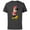 Charcoal, variant on Disney Minnie Mouse Classic Polka Dot Pose - Short Sleeve Cotton T-Shirt for Adults - Customized-Athletic Heather