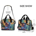 thumbnail image 4 of joogoo Wolf with Wing Insulated Lunch Bags Reusable Cooler Box with Shoulder Strap, 4 of 6