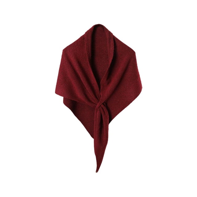 Foulard triangle Facile à Porter pour Femmes en Automne et Hiver, Offrant protection du Cou