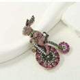 thumbnail image 7 of GKNET Vintage Animal Brooch Creative Bunny Biking Pin Accessory Corsage, 7 of 7