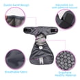 thumbnail image 2 of Lot de 3 Couches Réutilisables en Graphène pour Chiens Femelles - Taille g Gris, Antibactériennes et Respirantes, Conception Étanche à 4 Couches avec Rubans Adhésifs Ajustables et Bords Élastiques, Culottes Hygiéniques Lavables pour Animaux de Compagnie pour, 2 of 6