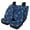 Turtle Pattern, variant on Pzuqiu Car Seat Covers Set Easy to Install, Compatible with Auto Seats Sedan Seats, Front and Rear Seat Cover Set Fit for Trucks Cars Full Set