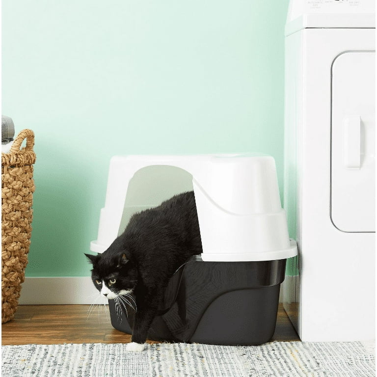 Nature's miracle high sided corner litter box hotsell