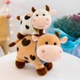 thumbnail image 2 of cow cuddling pillow doll plush toy cuddling cow doll bear cuddling girl sleeping in bed heqiyong LED, 2 of 2