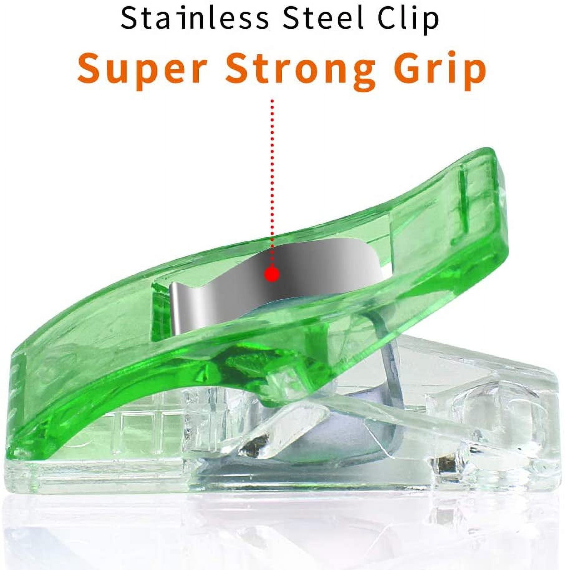 GIXUSIL Sewing Clips and Quilting Clips,Fabric,Craft Clips with Tin Box Package,Pack of 20 (1.06 Inch / Multi-Color）