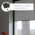 thumbnail image 3 of WRITWAA Portable Window Cover for Camping Hotel 420D Black Fabric Sun Protection Light Blocking 1 Set, 3 of 8