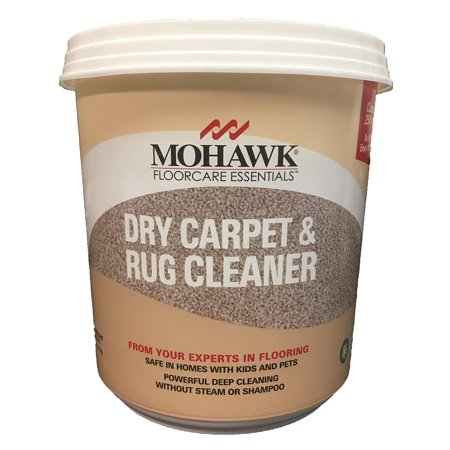 New Mohawk Floorcare Essentials Dry Carpet and Rug Powder Cleaner 2.5 Lbs Cleans