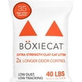 thumbnail image 1 of Boxiecat Extra Strength Odour Control Clumping Clay Cat & Kitty Litter, 18.14-kg bag, 1 of 5