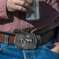 thumbnail image 6 of Western Cowboy Belt Buckle for Men Horse Cross Belt Buckle Vintage Alloy Belt Buckle Cowgirl Belt Buckles for Women, 6 of 7