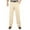 A-Yellow, variant on Wyobmus Men's Dress Pants Relaxed Fit Hidden Expandable Waist Suit Pants Flex Flat Front Business Formal Taoered Pants A-Beige