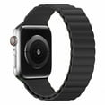 thumbnail image 2 of Silicone Loop Strap for Apple Watch Band 44mm 45mm 42mm 40mm 41mm 38mm Magnetic Watchband Bracelet iWatch Series 7 3 5 4 6 SE, 2 of 8