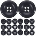 thumbnail image 1 of Shisuyan DIY Resin Buttons for Clothes Sewers 50Pcs, 1 of 8