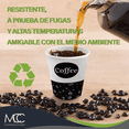 thumbnail image 4 of Vaso Cartón Negro 08 oz para Café Caliente | 100 Pzas | Diseño Elegante para Negocio y Eventos, 4 of 5