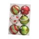 thumbnail image 1 of 6 adornos navideños para árbol de Navidad, decoración navideña, colgantes artesanales irrompibles en forma de gota. Estilo B, 1 of 6