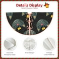thumbnail image 5 of Kll Faces Of The Cat Christmas Tree Skirt 48",Party Decorations Farmhouse For Christmas Decorations Holiday Party, 5 of 8