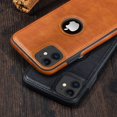 thumbnail image 3 of Funda de cuero con costuras para iPhone, carcasa de negocios de lujo para modelos 14Pro max, 13, 12 Pro, 11Pro Max, 12 Pro Max, XR, X, 13Pro, 3 of 4