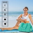 thumbnail image 4 of Bolso Playero Tipo Tote QOGiR Neopreno VERDE CLARO Y AZUL Talla Extra Grande, 4 of 7